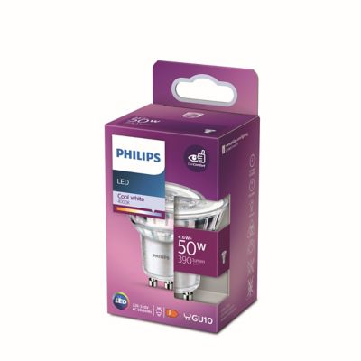 Ampoule Led Gu10 Spot Blanc-froid 50w X1 Philips - L'unit&eacute;