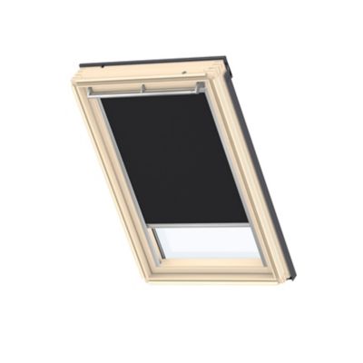 VELUX Original Store Occultant (DKL), Cadre Argent&eacute;, MK04, Noir