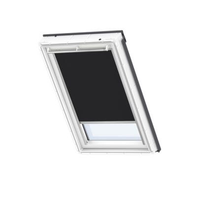 VELUX Original Store Occultant (DKL), Cadre Argent&eacute;, MK06, Noir