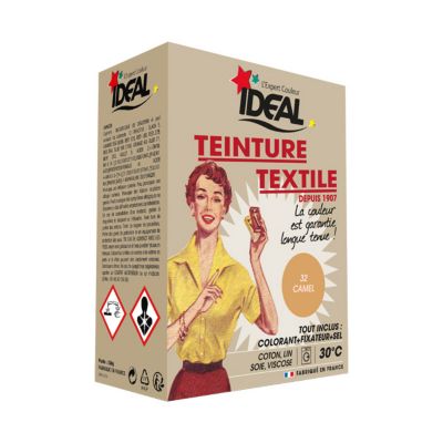 Teinture textile camel Tout en un - 350 g