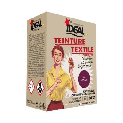 Teinture textile prune Tout en un - 350 g