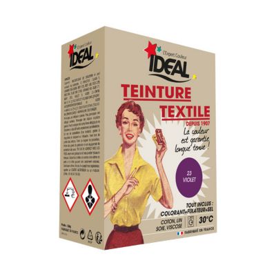 Teinture textile violet Tout en un - 350 g