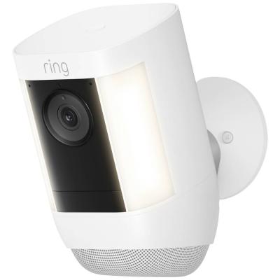 Cam&eacute;ra de s&eacute;curit&eacute; RING Spotlight Cam Pro Battery - Blanche