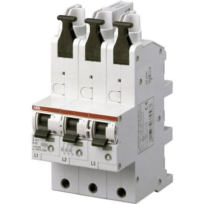 Coupe-circuit automatique principal S751/3-E 63A Norme VDE ABB