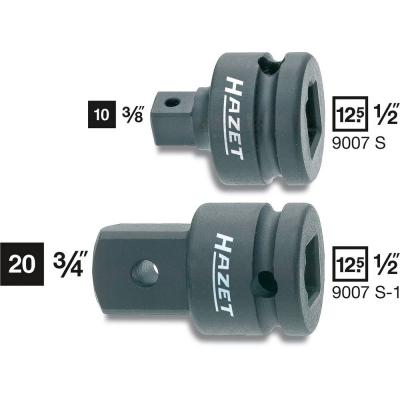 Adaptateur &agrave; chocs Hazet HAZET 9007S-1 Propulseur 1/2 (12.5 mm) Sortie 3/4 (20 mm) 49 mm