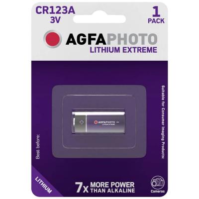 Agfa 1 Cr 123 A Cr 123 A Piles One Size Black