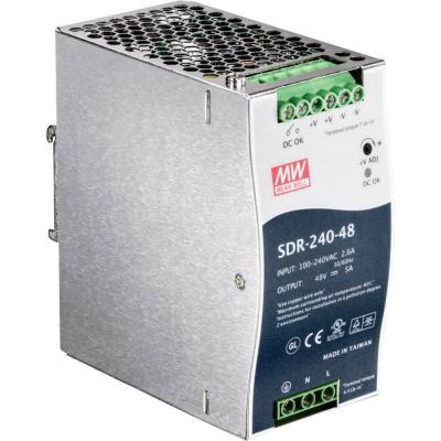 Trendnet Ti-gp80 Din Rail 48v 240w Power Supply Noir,Argent&eacute;