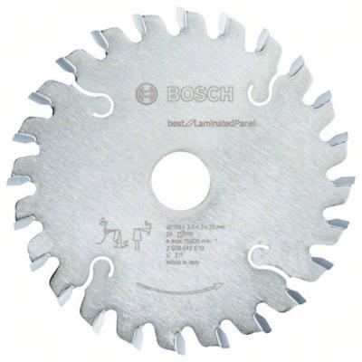 Bosch Conique Vorritzblatt Id&eacute;al pour panneau stratifi&eacute; 120 x 20 24