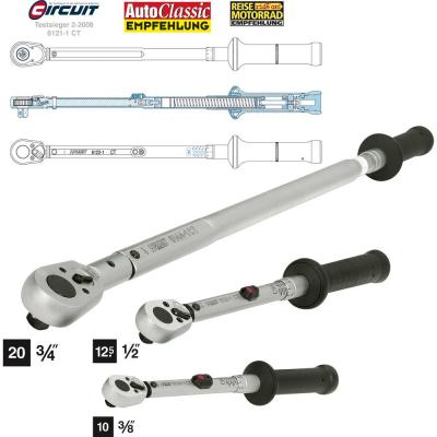 Cl&eacute; dynamom&eacute;trique 6110-1CT 5-60Nm 3/8 Hazet 1 pcs