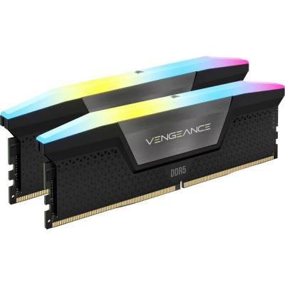 Corsair Vengeance RGB CMH96GX5M2B6800C34 module de m&eacute;moire 96 Go 2 x 48 Go DDR5 6800 MHz