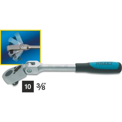 Format - Cliquet r&eacute;versible avec articulation 3/8 218mm hazet 1 pcs