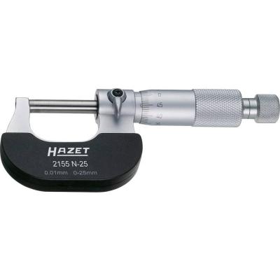 Hazet HAZET 2155N-25 Microm&egrave;tre 0 - 25 mm Lecture: 0.01 mm DIN 863-3