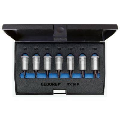 Juego de vasos destornilladores 3/8"" 7 pzas TORX T20-50