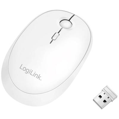 Souris optique, sans fil, blanc 