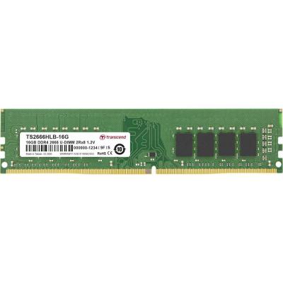 Transcend 16GB DDR4 2666Mhz U-DIMM 1Rx8, TS2666HLB-16G