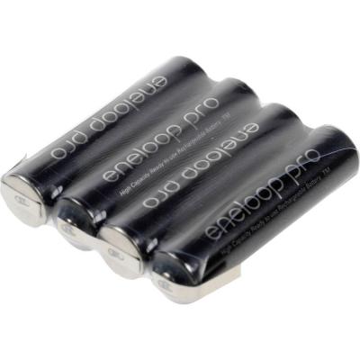 Pack de piles rechargeables 4x LR3 (AAA) NiMH 137387 4.8 V 900 mAh