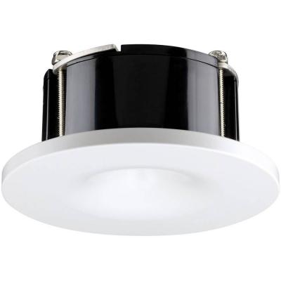 Adaptateur encastrement pour suspensions, D.6.8cm, m&eacute;tal blanc, PAULMANN