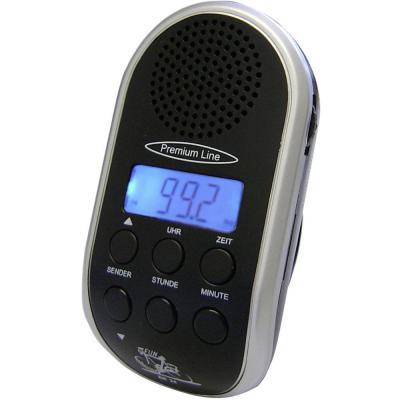 Radio pour v&eacute;lo Security Plus 0224 noir, argent 1 pc(s)