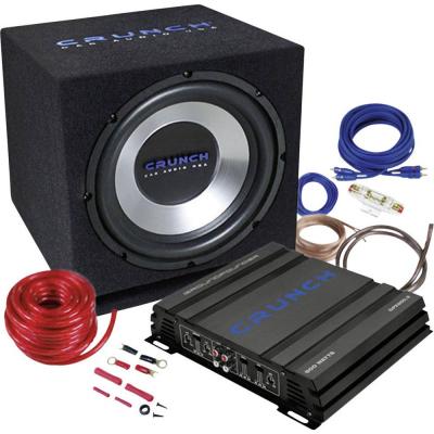 Caisson de basses Crunch GroundPounder CBP500 12 - 350W - Noir