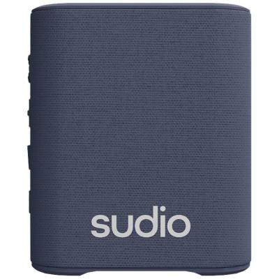 Sudio S2 Enceinte Bluetooth prot&eacute;g&eacute;e contre les projections deau, portable bleu 