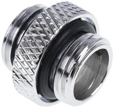 Raccord mm pour g14 eiszapfen double nippel (argent) 4250197173988