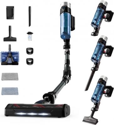 Aspirateur balai sans fil 4-en-1 avec t&ecirc;te Aqua - Neuf