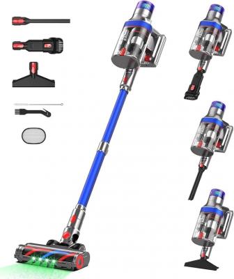 Aspirateur Balai Sans Fil 48kPa HEPA 2L LED - Neuf