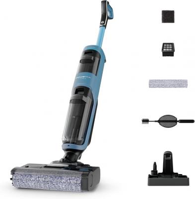 Aspirateur laveur sans fil X-Clean2 2-en-1 bleu - Neuf