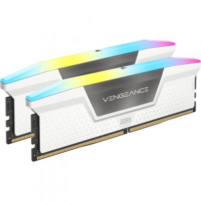 Corsair Vengeance Rgb 64gb 2x32gb Ddr5 5200mhz Memory Ram Argent&eacute;