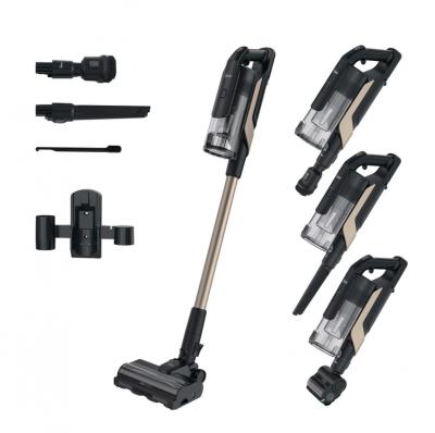 Hoover HF610P 011 Aspirateur balai Batterie Sec EPA Sans sac 0,7 L 660 W Noir, M&eacute;tallique 4 Ah