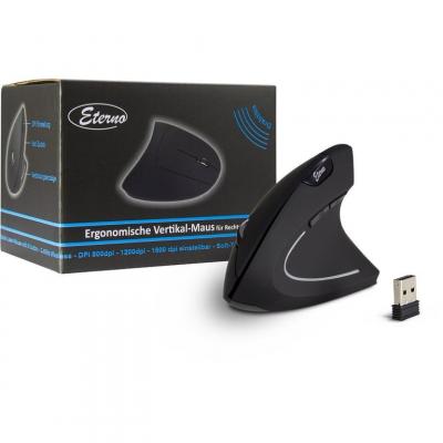 Inter-Tech KM-206R souris Ambidextre RF sans fil Optique 1600 DPI - Neuf