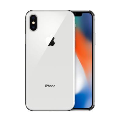 Apple iPhone X 64Go argent - bon &eacute;tat