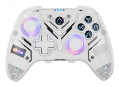 Krom Manette Sans Fil Pour Pc Krystal Rgb
