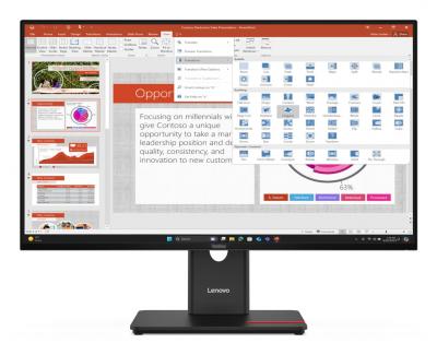 Lenovo ThinkVision T27-40 &eacute;cran plat de PC 68,6 cm (27"") 64A5ZAT6EU