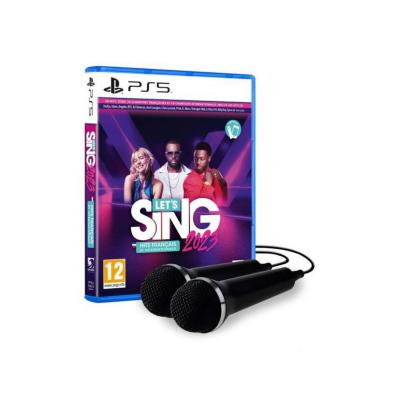 Let's Sing 2023 + 2 Micros Edition Bundle PS5 
