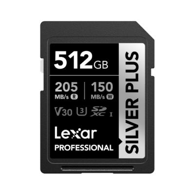 Lexar Professional SILVER PLUS 512 Go SDXC UHS-I - Neuf