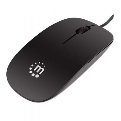 Manhattan Silhouette - souris - USB - noir