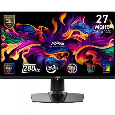 Ecran MSI MAG 271QP QD-OLED X28 26.5"" Wide Quad HD 0,03