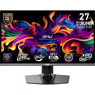 Msi &Eacute;cran Mpg 272urxde Qd-oled 27&acute;&acute; Qhd Oled 360hz