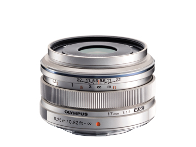 OLYMPUS Objectif M.ZUIKO 17 mm f/1.8 Silver