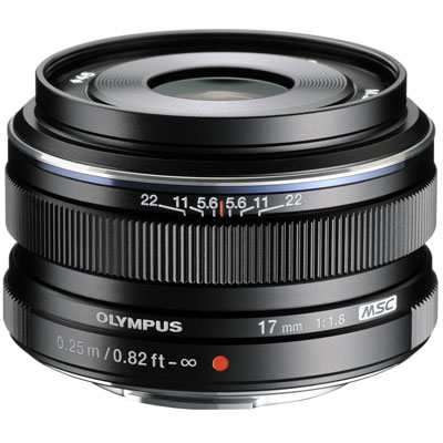 OLYMPUS Objectif M.ZUIKO 17 mm f/1.8 Noir