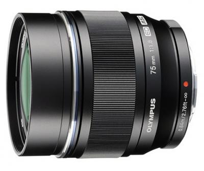OLYMPUS Objectif M.ZUIKO ED 75 mm f/1.8 Noir