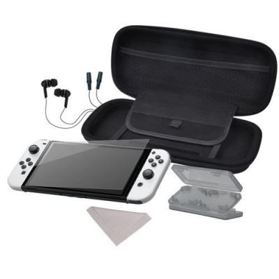 Pack De D&acute;Marrage Nintendo Switch Oled 6 En 1 Alpha Omega Players Noir