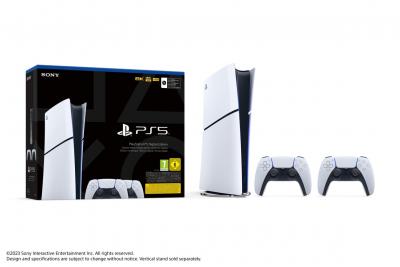 Sony Console Ps5 Chassis E Digital + 2 Dualsense V3