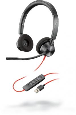 POLY Blackwire BW3320 casque USB-A - 2 &eacute;couteurs