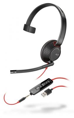 POLY Blackwire C5210 MICRO-CASQUE MONAURAL USB-A+Jack