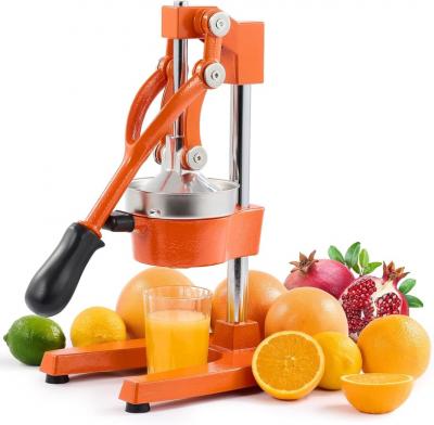 Presse-agrumes manuel robuste Orange - Neuf