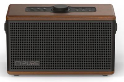 Pure Classic Aura Enceinte portable st&eacute;r&eacute;o Marron, Noyer 40 W - Neuf