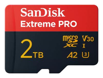 SanDisk Extreme Pro - carte memoire flash - 2 To - microSDXC UHS-I