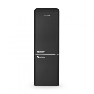 Schneider SCCB300V-BE - R&eacute;frig&eacute;rateur combin&eacute; 304L Vintage Noir - Neuf